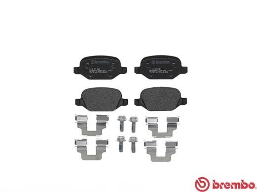BREMBO Bremsbelagsatz, Scheibenbremse (P 23 065)