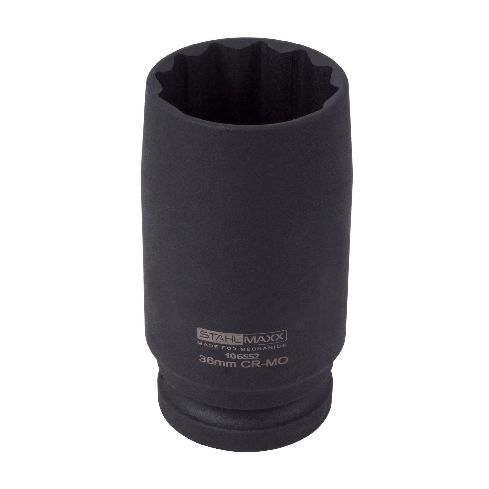 Antriebswellen-Steckschlüssel-Einsatz, dünn, 3/4", 12-kant, SW36