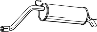 BOSAL Endschalldämpfer (148-109)