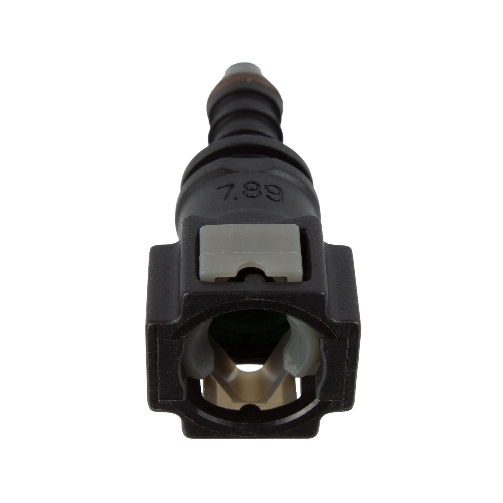 Weiblichen-Steckverbinder SAE 7,89 (5/16") auf 8 mm Leitung.