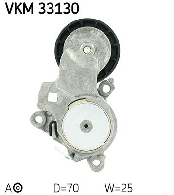 SKF Spannrolle, Keilrippenriemen (VKM 33130)