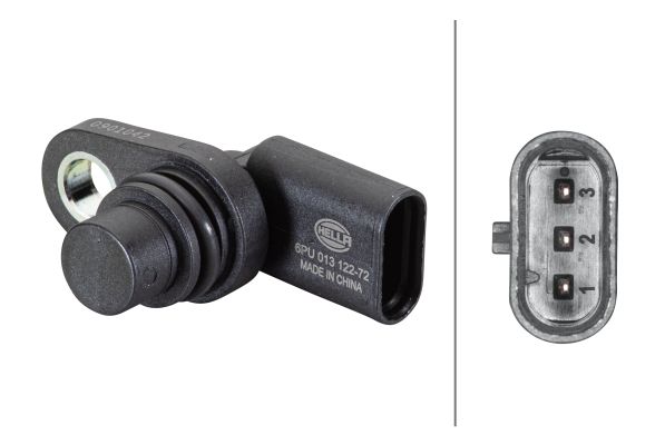 HELLA Sensor, Nockenwellenposition (6PU 013 122-721)