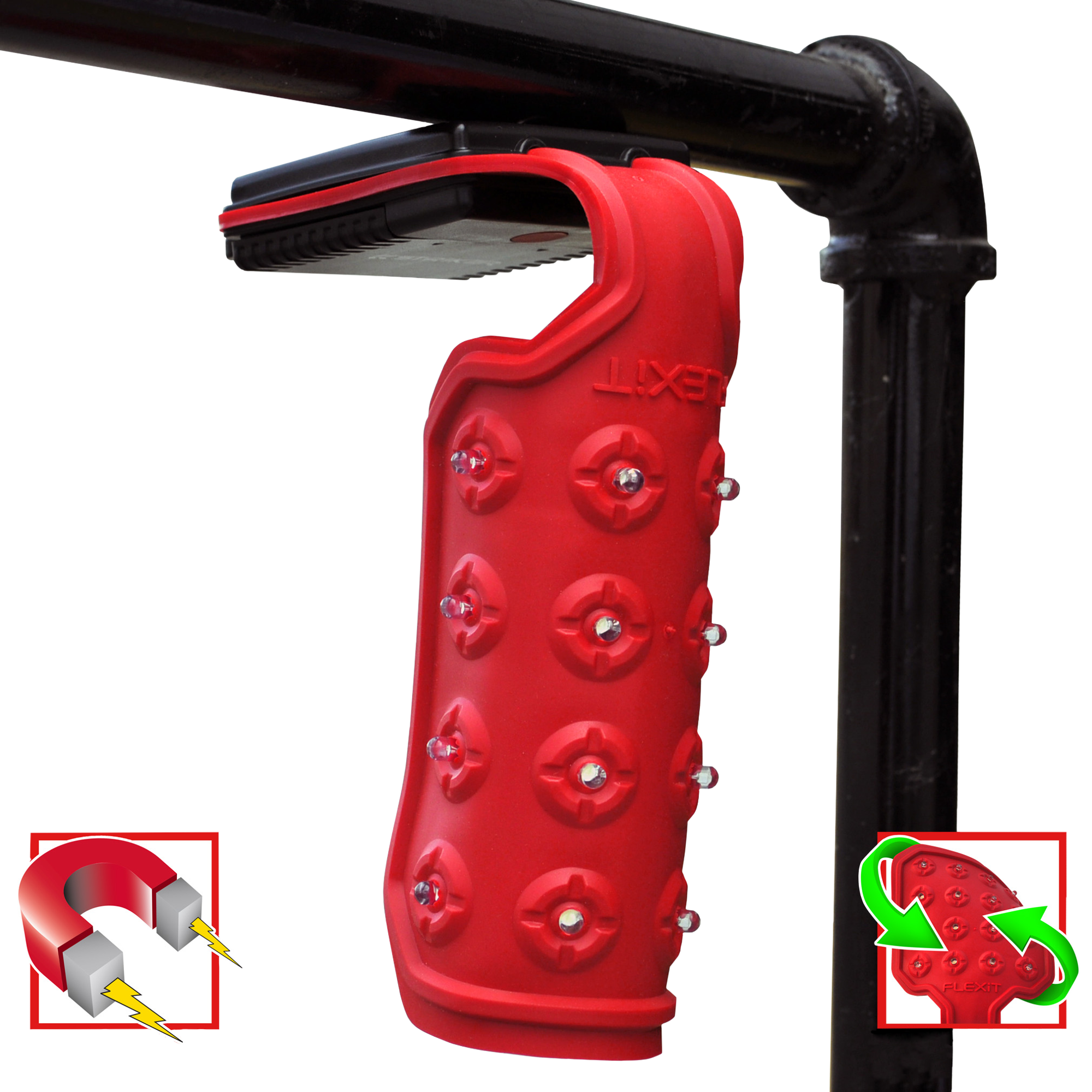 Handleuchte "HandsFree" LED 4-Einstellungen