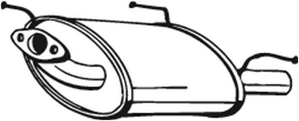 BOSAL Endschalldämpfer (145-609) Thumbnail