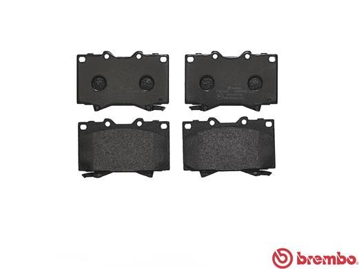 BREMBO Bremsbelagsatz, Scheibenbremse (P 83 048)