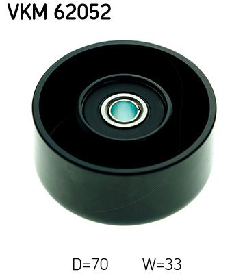 SKF Umlenk-/Führungsrolle, Keilrippenriemen (VKM 62052)
