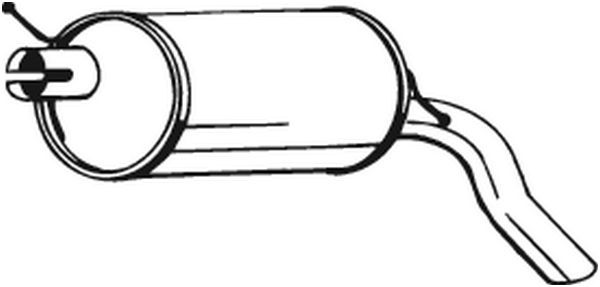 BOSAL Endschalldämpfer (233-387) Thumbnail