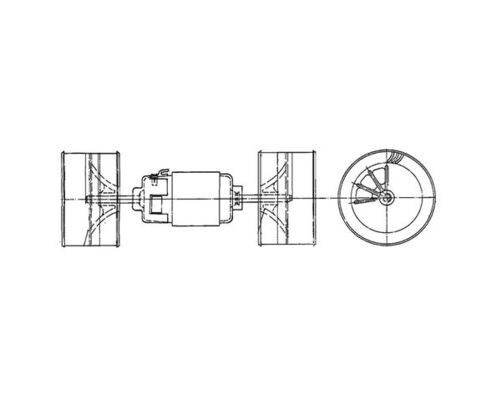 MAHLE Innenraumgebläse (AB 65 000P) Thumbnail