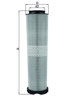 KNECHT Luftfilter (LX 816/6)