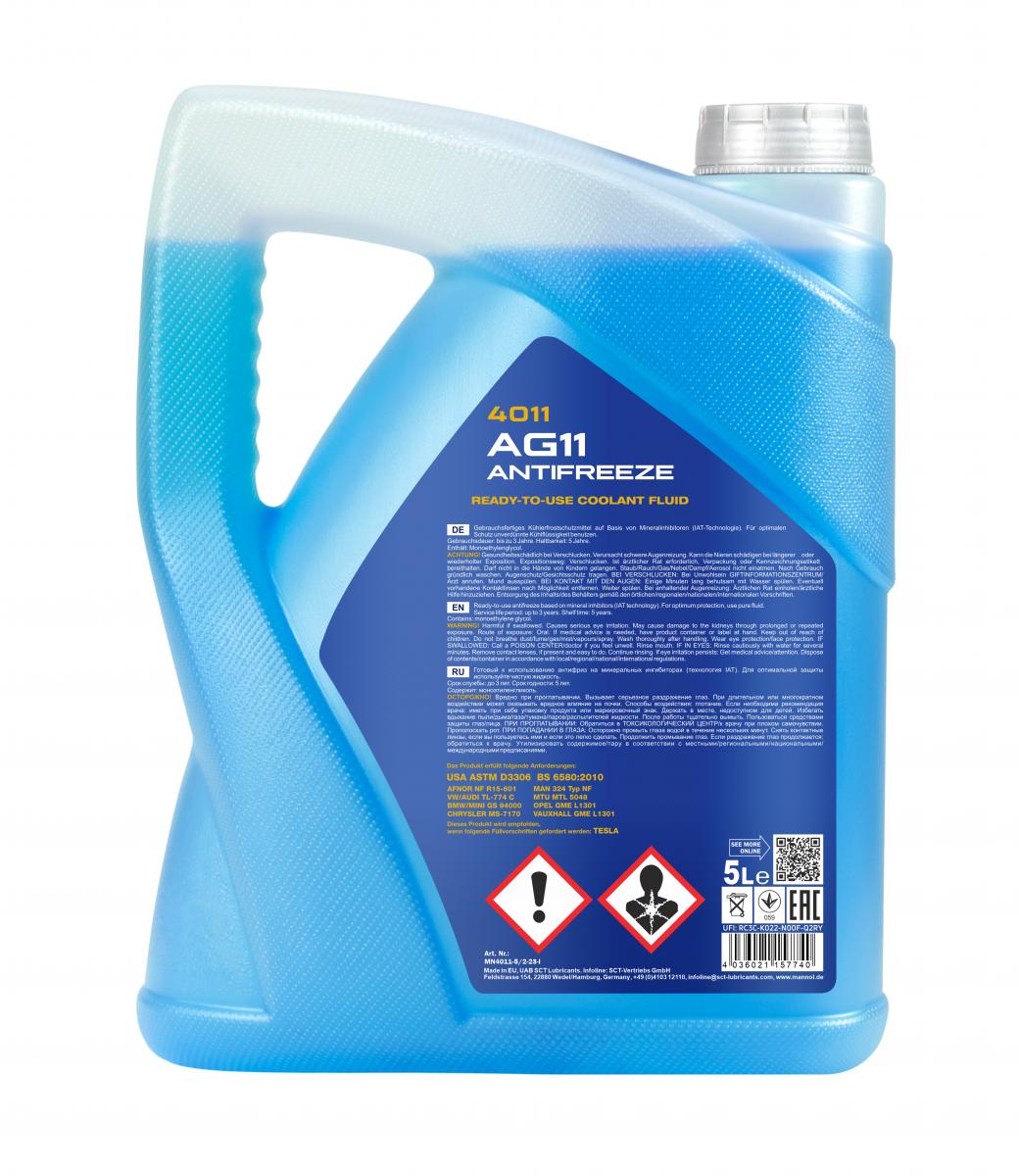 MN Antifreeze AG 11 (-40) Longterm 4036021157740 MN4011-5