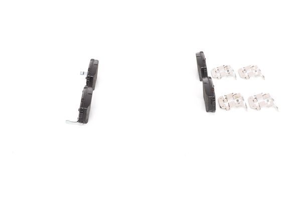 BOSCH Bremsbelagsatz, Scheibenbremse (0 986 494 627)