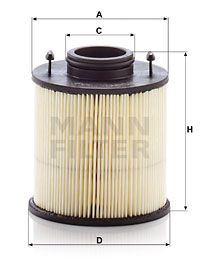 MANN-FILTER Harnstofffilter (U 620/4 y KIT)