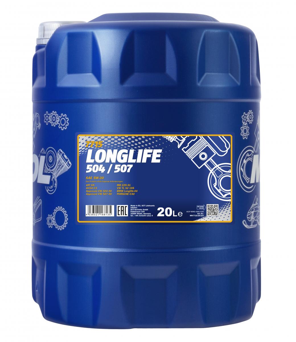 MN7715 Longlife 504/507 5W-30