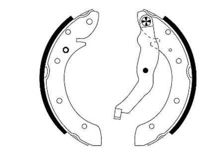 HELLA Bremsbackensatz (8DB 355 001-241)