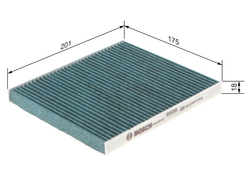 BOSCH Filter, Innenraumluft (0 986 628 541) BOSCH Filter, Innenraumluft (0 986 628 541)