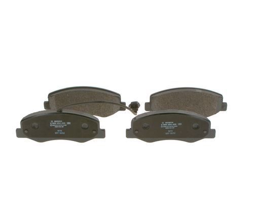 BOSCH Bremsbelagsatz, Scheibenbremse (0 986 494 499)