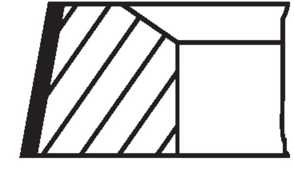 MAHLE Kolbenringsatz (029 37 N0)