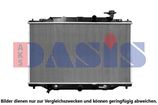 AKS DASIS Kühler, Motorkühlung (110082N) Thumbnail