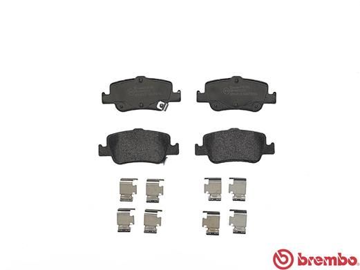 BREMBO Bremsbelagsatz, Scheibenbremse (P 83 080)
