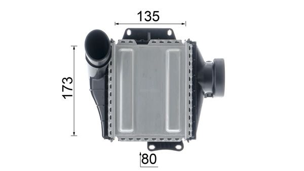 MAHLE Ladeluftkühler (CI 368 000P)