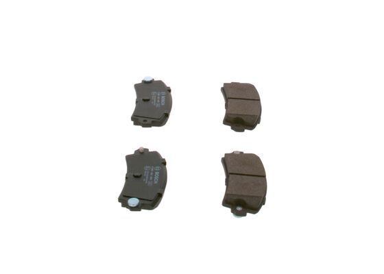 BOSCH Bremsbelagsatz, Scheibenbremse (0 986 463 490)