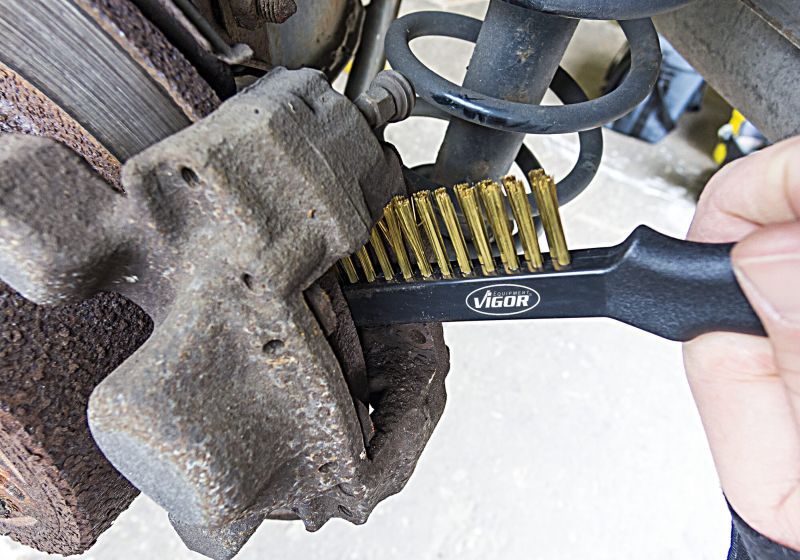 VIGOR Drahtbürste, Bremssattelreinigung (V2249)