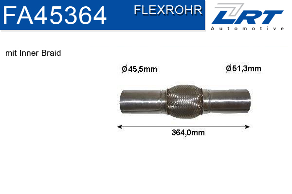 LRT Flexrohr, Abgasanlage (42000012)