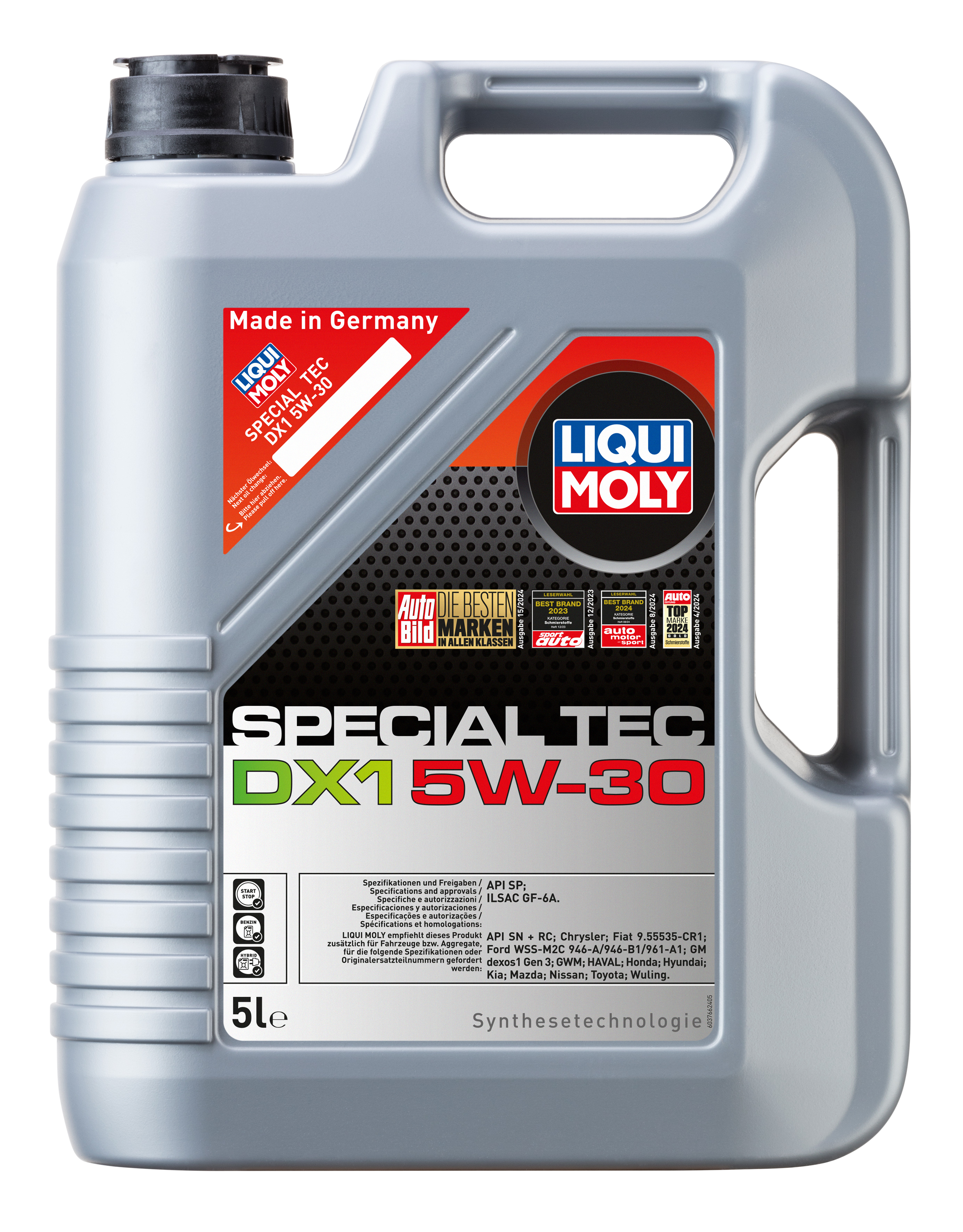 LIQUI MOLY Special Tec DX1 5W-30, 5 l (3766)