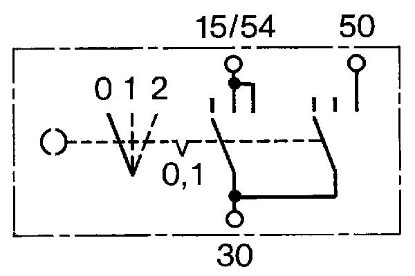 BOSCH Zünd-/Startschalter (0 342 311 004)