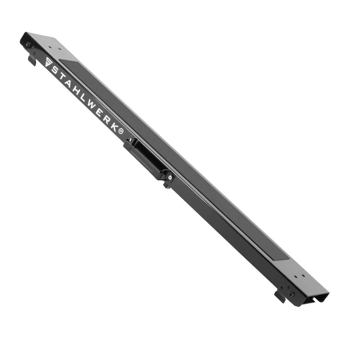 STAHLWERK Sägebock SB-910 ST pulverbeschichteter Metall-Arbeitsbock | Universal-Klappbock | Gerüstbock höhenverstellbar von 645 bis 910 mm mit 150 kg Tragkraft und rutschhemmender Oberfläche