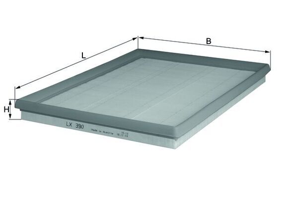 KNECHT Luftfilter (LX 390)