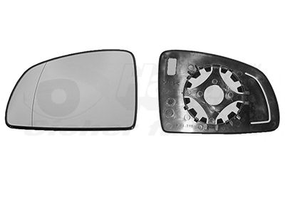 VAN WEZEL Spiegelglas, Außenspiegel (3781831) Thumbnail