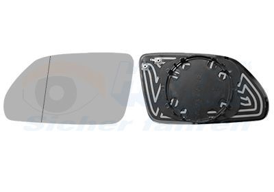 VAN WEZEL Spiegelglas, Außenspiegel (5828835)