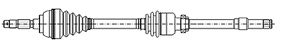 METELLI Antriebswelle (17-0602)