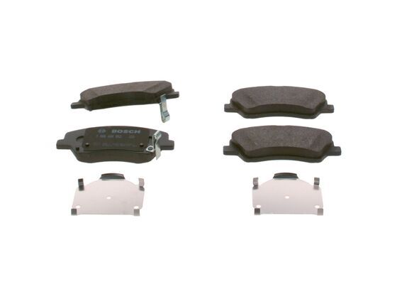 BOSCH Bremsbelagsatz, Scheibenbremse (0 986 424 952)