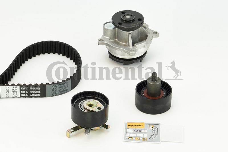 CONTINENTAL CTAM Wasserpumpe + Zahnriemensatz (CT978WP1) Thumbnail