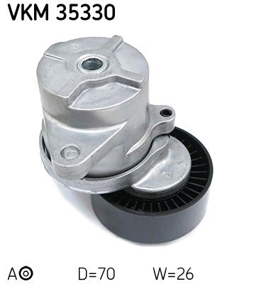 SKF Spannrolle, Keilrippenriemen (VKM 35330) 7316574747481 VKM 35330