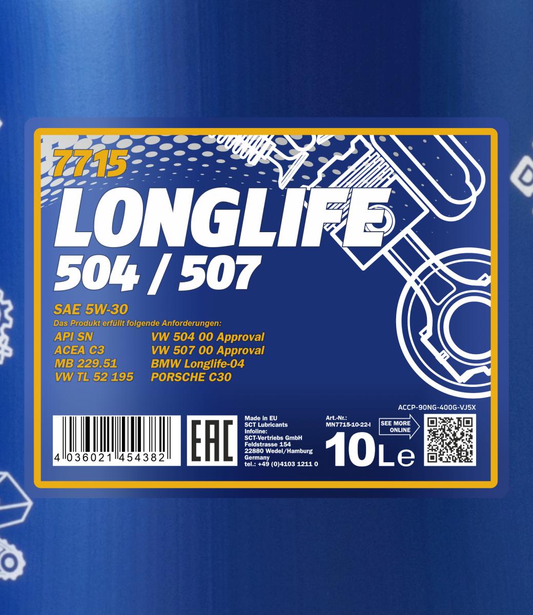 MN7715 Longlife 504/507 5W-30