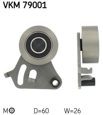 SKF Spannrolle, Zahnriemen (VKM 79001)