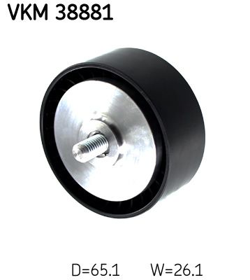 SKF Umlenk-/Führungsrolle, Keilrippenriemen (VKM 38881)