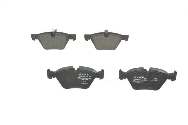 BOSCH Bremsbelagsatz, Scheibenbremse (0 986 494 705)