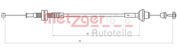 METZGER Gaszug (11.0182)