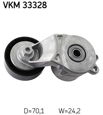 SKF Spannrolle, Keilrippenriemen (VKM 33328)