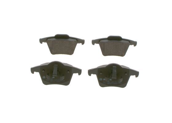 BOSCH Bremsbelagsatz, Scheibenbremse (0 986 494 102)