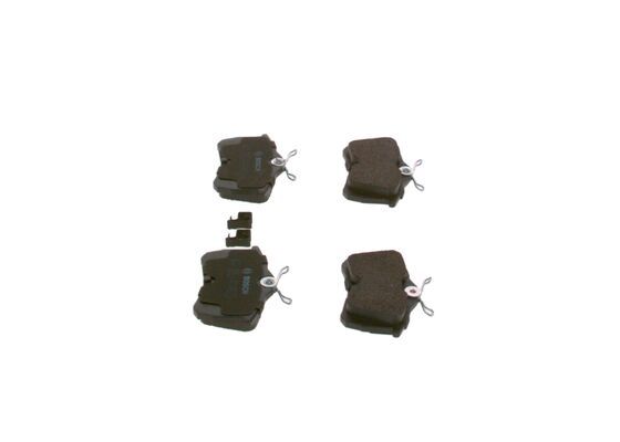 BOSCH Bremsbelagsatz, Scheibenbremse (0 986 424 661)