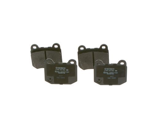 BOSCH Bremsbelagsatz, Scheibenbremse (0 986 494 865)