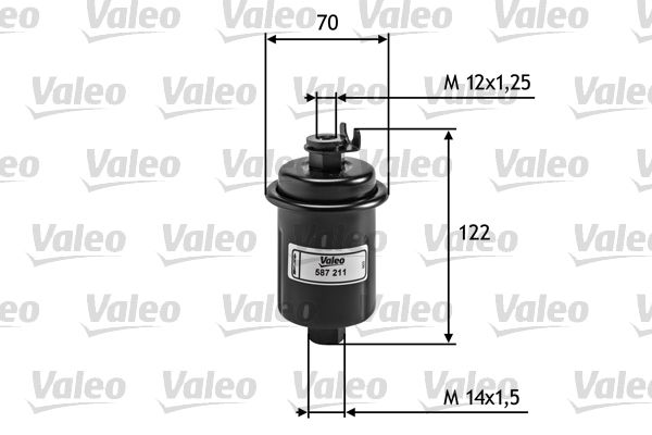 VALEO Kraftstofffilter (587211)