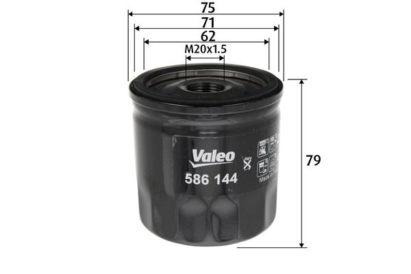VALEO Ölfilter (586144)