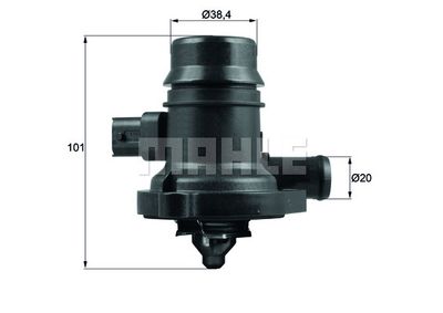 MAHLE Thermostat, Kühlmittel (TM 36 103) Thumbnail