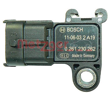 METZGER Sensor, Saugrohrdruck (0906134)